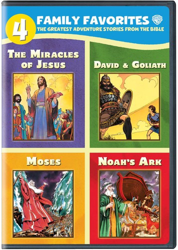 4 Family Favorites: Greatest Adventures Of Bible DVD