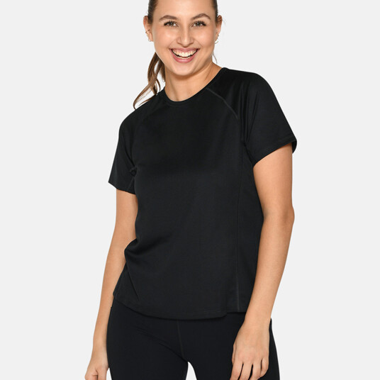 ZEBDIA Women Sports T-Shirt - Black - XXL ZEBDIA Women Sports T-Shirt - Black - XXL
