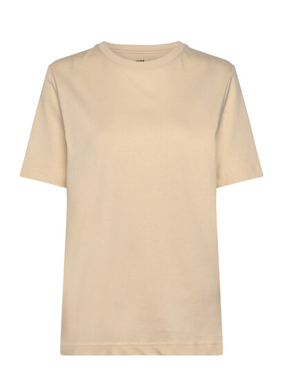 Mads Nørgaard Cotton Jersey Jess Tee Fav - Beige - XS Mads Nørgaard Cotton Jersey Jess Tee Fav - Beige - XS