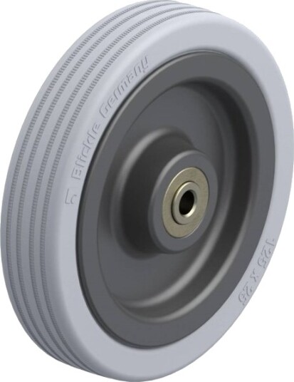 Blickle 105106 Vpa 125/8K Plasthjul, Hjuldiameter 125 Mm, Bæreevne Maks. 100 Kg, 1 Stk