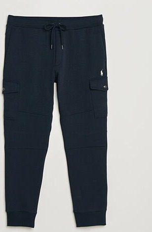 Polo Ralph Lauren Double Knitted Athletic Sweatpants Aviator Navy