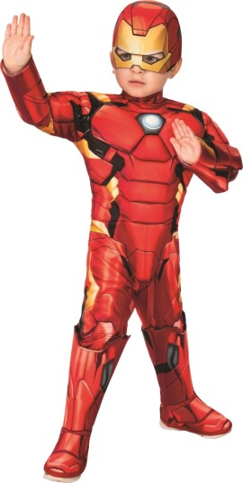 Marvel™ Iron Man Deluxe Barn Kostyme - X-Small