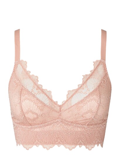 UNDERSTATEMENT UNDERWEAR Mesh Support+ Bralette Rosa XS