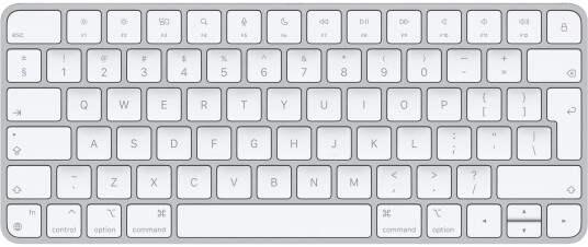 Apple Magic Keyboard Norsk Trådløs USB-C QWERTY Hvit Apple Magic Keyboard Norsk Trådløs USB-C QWERTY Hvit