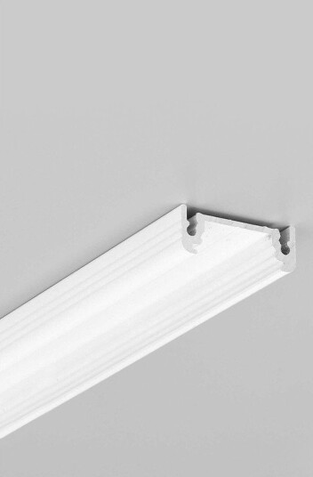 Topmet 2m aluminiumsprofil SURFACE14 EE7F/TY Hvit lakkert påbygg LED skinne Topmet 2m aluminiumsprofil SURFACE14 EE7F/TY Hvit lakkert påbygg LED skinne