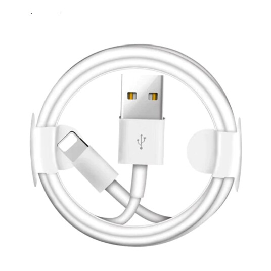 Ladekabel USB A til Lightning 1m