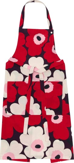 Pieni Unikko Forkle Plomme / Cranberry / Rosa