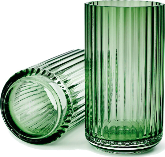 Lyngby Porcelæn Lyngbyvasen 15 cm., glass - copenhagen green Lyngby Porcelæn Lyngbyvasen 15 cm., glass - copenhagen green