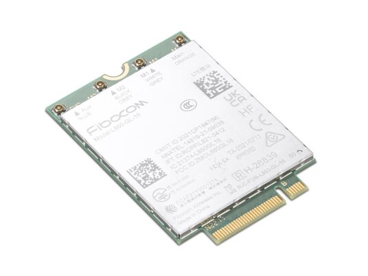 Lenovo Fibocom L860-GL-16 4G LTE M.2 Nettverksmodul for ThinkPad T14/P14s Gen 4