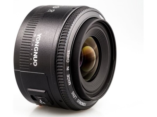 Yongnuo 35mm F2 Vidvinkelobjektiv for Canon EF med Autofokus Yongnuo 35mm F2 Vidvinkelobjektiv for Canon EF med Autofokus