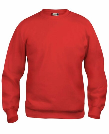 Clique Basic Roundneck . Rød Rød male XXL Clique Basic Roundneck . Rød Rød male XXL