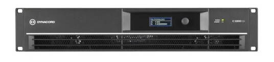 Dynacord C1800fdi Forsterker Dsp 2x950w 4ohm 2u Inst, 2xlavohm Eller 1x100v.