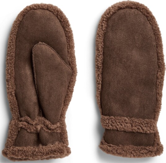 Pieces Pcarlo Mittens - COFFEE QUARTZ - S/M