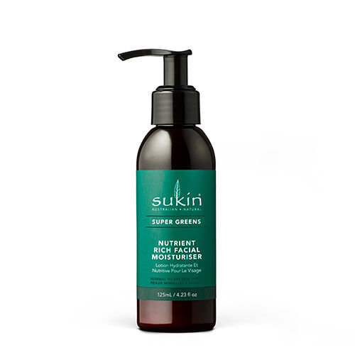 Sukin Super Greens Nutrient Rich Facial Moisturiser 125 ml Sukin Super Greens Nutrient Rich Facial Moisturiser 125 ml