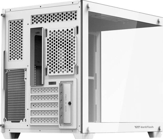 Darkflash C285MP computer case white Kabinett Miditower Hvit C285MP White Darkflash C285MP computer case white Kabinett Miditower Hvit C285MP White