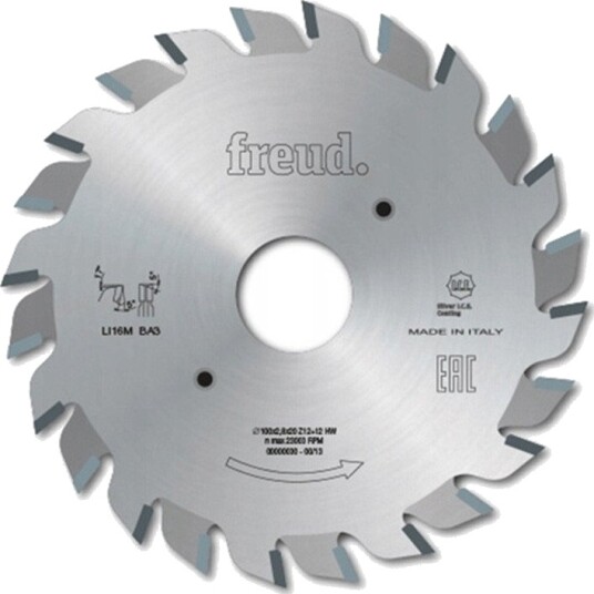 Freud LI16M Sagblad for laminat - 120x22,2 mm, 24 tenner