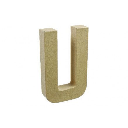 Diverse Pappbokstav U 20x11,5cm 1 stk