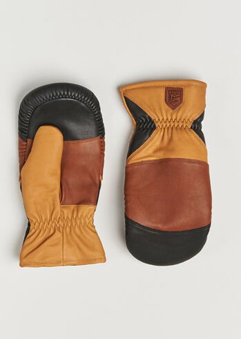 Hestra reMix Mitt Brown/Cork Hestra reMix Mitt Brown/Cork