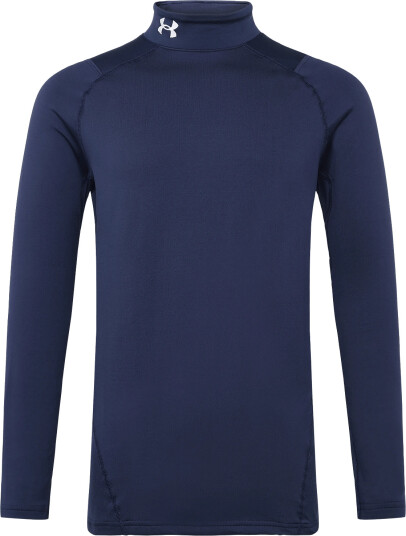 Under Armour Ua Cg Armour Fitted Mock Navy XXXL