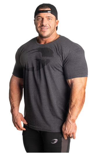 Cadet Tee, Dark Grey Melange Grå XXXX-large