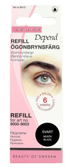 Depend Eyebrow Colour Refill Black Depend Eyebrow Colour Refill Black