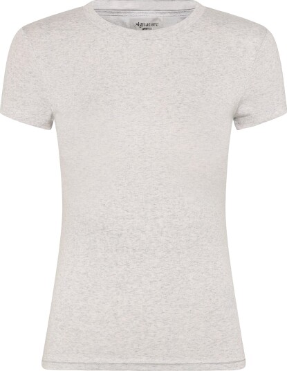 Gina Tricot Perfect Tight Tee Grey M