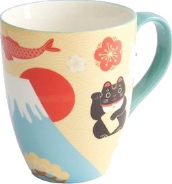 Tokyo Design Studio Kawaii krus 380ml Fuji