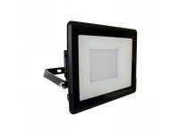 LED-projektor 50W 4000lm 4000K SAMSUNG LED IP65 Sort 5 års garanti 20314
