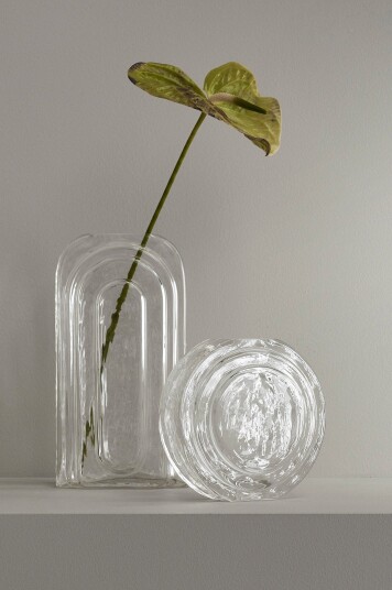 Ellos Home Vase Balie høyde 15 cm Transparent Ellos Home Vase Balie høyde 15 cm Transparent