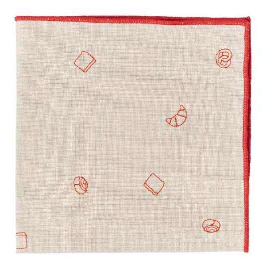 Broste Copenhagen Bread tøyserviett 45x45 cm pumpkin orange