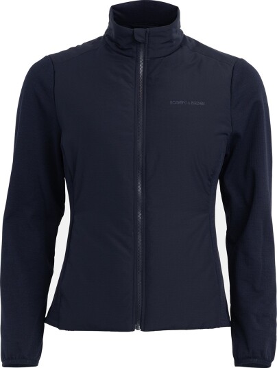 Bogeys & Birdies W Tech Hybrid Jacket Blå Golfjakke dame Dark Navy X Small