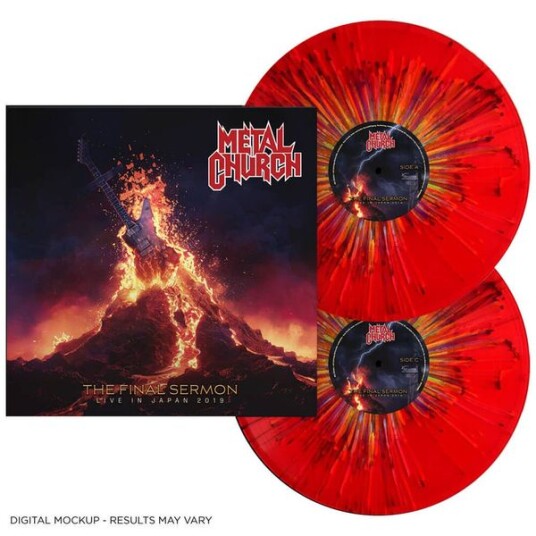 Metal Church The Final Sermon (Live In Japan 2019): Limited Red Splatter Edition (2LP Vinyl)