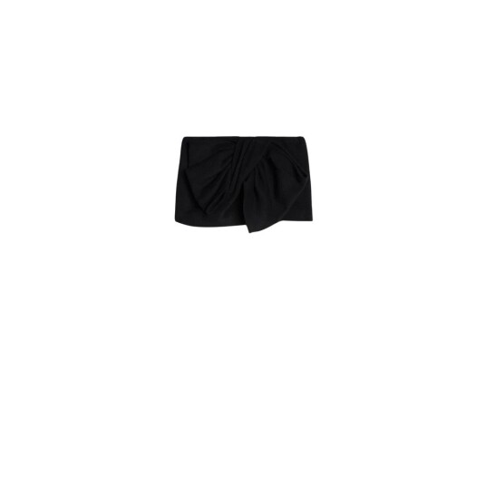 7 For All Mankind Dame Skjørt Svart W25,
