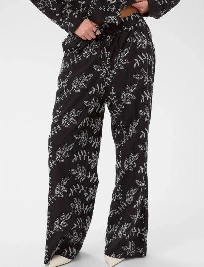 Kaffe Kaelora Pants   Black   42
