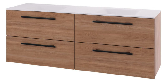 Linn Bad Ingrid D45cm Servantskap Eik / 160cm Dobbel LB-110516D Linn Bad Ingrid D45cm Servantskap Eik / 160cm Dobbel LB-110516D
