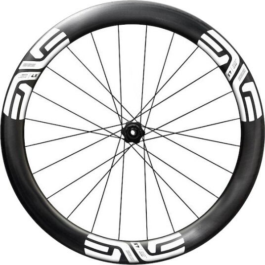 ENVE SES 4.5 bakhjul race 700c XDR body center lock disc e-thru 12 x 142mm hvit logo ENVE SES 4.5 bakhjul race 700c XDR body center lock disc e-thru 12 x 142mm hvit logo