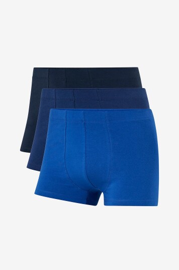 Ellos Collection Boxershorts Adam 3 pk Blå