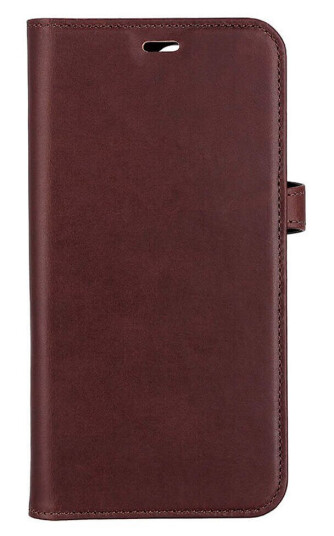 Gear Buffalo Flip Deksel i Ekte Skinn med Lommebok for iPhone 14 Pro Max - Brun