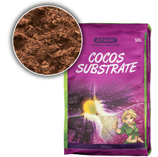 Cocos Substrate Lett Gjødslet Kokosjord 50L