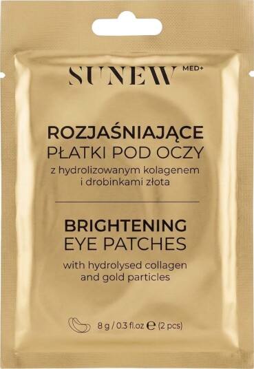 SUNEWMED+ Brightening Collagen Eye Patches - Kollagen øyepads med gull