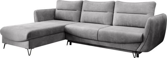 Lence Sovesofa m. Divan Oppbevaring Grå