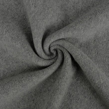 Fleecestoff 150cm 165 - Lysegrå Fleecestoff 150cm 165 - Lysegrå