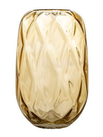 Bloomingville Klarasofie Vase Yellow Lampemesteren