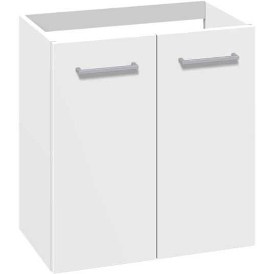 1904 Voss Slim Servantskap med 2 Dører Hvit Matt / 60cm GRO-7041016