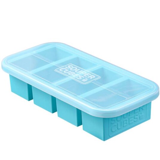 Souper Cubes  1cup silikonform aqua
