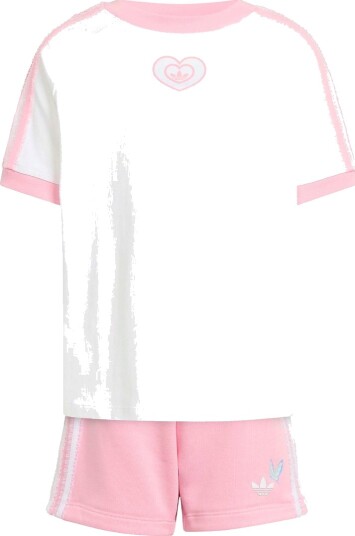 Adidas Originals Short Tee Set Pink 110 Adidas Originals Short Tee Set Pink 110