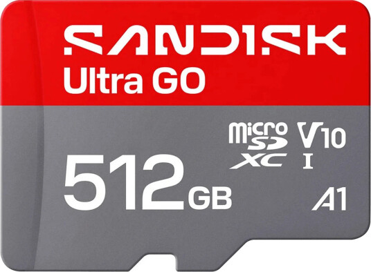 SANDISK Ultra GO microSD 190MB/s 512GB
