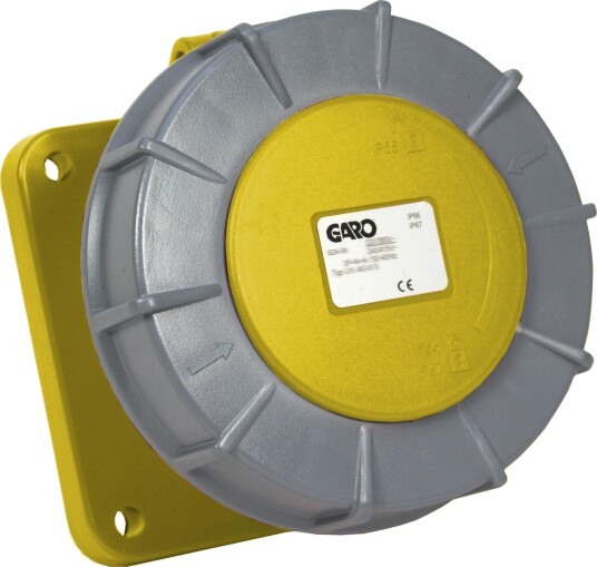 Garo Uiv 2125-4 S Paneluttak IP67, 3-Polet, 125 A Gul, 4 H