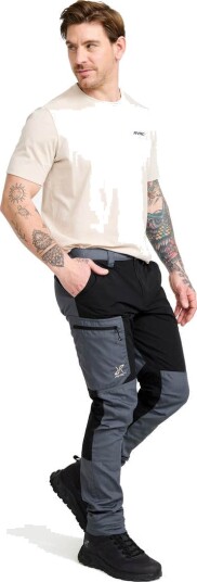 Revolutionrace Turbukse & Fritidsbukse Rambler Lightweight Pants Herre Turbulence Blue/Black 4XL