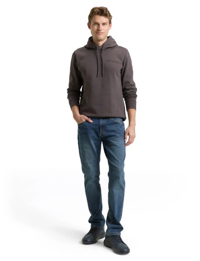Tom Tailor Basic Hoodie Grey XXL